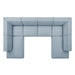 Restore 6-Piece Performance Fabric Upholstered U-Shaped Sectional Sofa by Modway - view 24