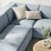 Restore 6-Piece Performance Fabric Upholstered U-Shaped Sectional Sofa by Modway - view 22