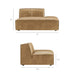 Restore 6-Piece Vegan Leather U-Shaped Armless Sectional Sofa by Modway - lifestyle in-use