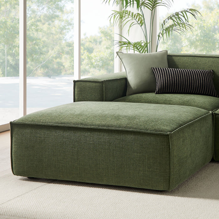 Restore 6-Piece Performance Fabric Upholstered Modular Sectional Sofa sectional sofa angle view