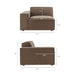 Restore 6-Piece Performance Fabric Upholstered Modular Sectional Sofa sectional sofa angle view