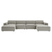 Restore 6-Piece Performance Fabric Upholstered Modular Sectional Sofa by Modway - view 23