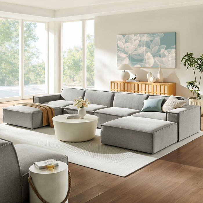 Restore 6-Piece Performance Fabric Upholstered Modular Sectional Sofa by Modway - accessory view