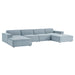 Restore 6-Piece Performance Fabric Upholstered Modular Sectional Sofa by Modway - view 26