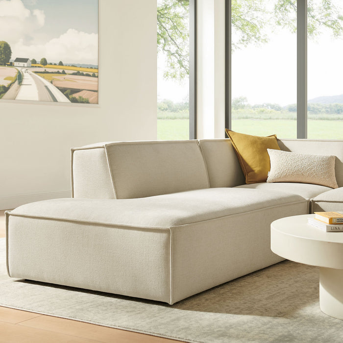Restore 3-Piece Performance Fabric Upholstered Modular L-Shaped Sectional Sofa by Modway - feature highlight
