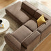 Restore 3-Piece Performance Fabric Upholstered Modular L-Shaped Sectional Sofa sectional sofa
