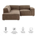 Restore 3-Piece Performance Fabric Upholstered Modular L-Shaped Sectional Sofa sectional sofa lifestyle shot