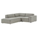 Restore 3-Piece Performance Fabric Upholstered Modular L-Shaped Sectional Sofa by Modway - view 24
