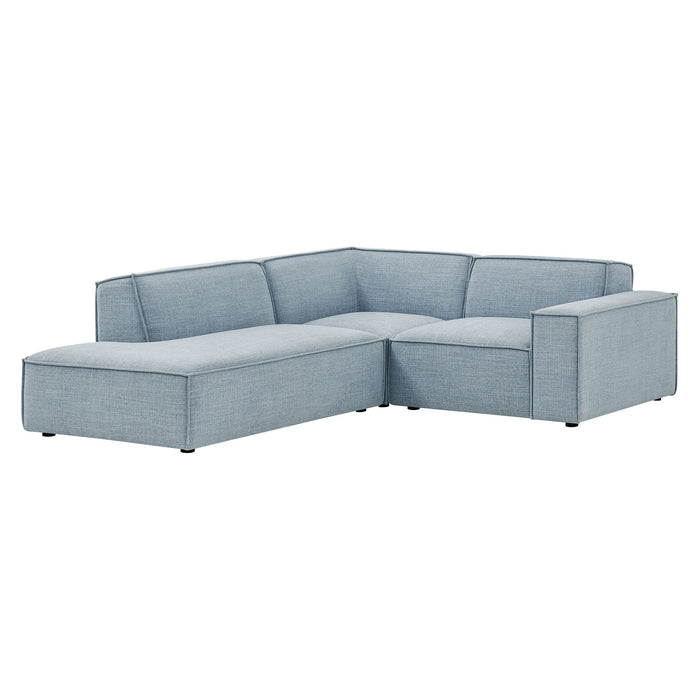 Restore 3-Piece Performance Fabric Upholstered Modular L-Shaped Sectional Sofa by Modway - accessory view