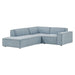 Restore 3-Piece Performance Fabric Upholstered Modular L-Shaped Sectional Sofa by Modway - accessory view