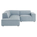 Restore 3-Piece Performance Fabric Upholstered Modular L-Shaped Sectional Sofa by Modway - view 21