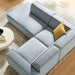Restore 3-Piece Performance Fabric Upholstered Modular L-Shaped Sectional Sofa by Modway - view 19