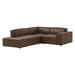 Restore 3-Piece Vegan Leather Modular L-Shaped Sectional Sofa by Modway - control panel detail