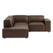 Restore 3-Piece Vegan Leather Modular L-Shaped Sectional Sofa by Modway - view 19