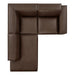 Restore 3-Piece Vegan Leather Modular L-Shaped Sectional Sofa by Modway - view 20