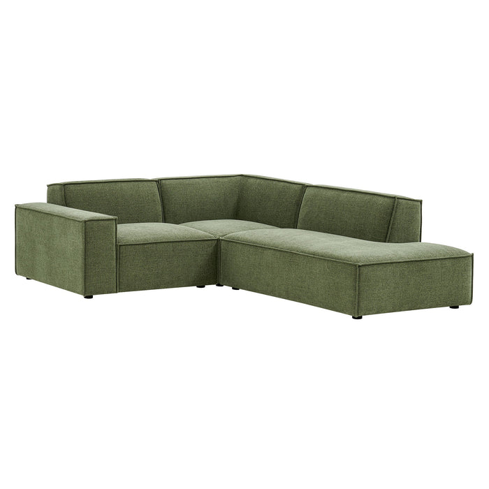 Restore 3-Piece Performance Fabric Upholstered Modular L-Shaped Sectional Sofa by Modway - accessory view
