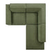 Restore 3-Piece Performance Fabric Upholstered Modular L-Shaped Sectional Sofa by Modway - view 22