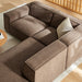 Restore 3-Piece Performance Fabric Upholstered Modular L-Shaped Sectional Sofa sectional sofa lifestyle shot
