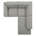 Restore 3-Piece Performance Fabric Upholstered Modular L-Shaped Sectional Sofa sectional sofa lifestyle shot