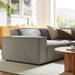 Restore 3-Piece Performance Fabric Upholstered Modular L-Shaped Sectional Sofa sectional sofa side view