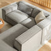 Restore 3-Piece Performance Fabric Upholstered Modular L-Shaped Sectional Sofa sectional sofa