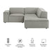 Restore 3-Piece Performance Fabric Upholstered Modular L-Shaped Sectional Sofa sectional sofa lifestyle shot