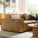 Restore 3-Piece Vegan Leather Modular L-Shaped Sectional Sofa by Modway - alternate view