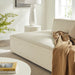 Restore 2-Piece Performance Fabric Upholstered Modular Loveseat Ecru