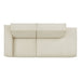 Restore 2-Piece Performance Fabric Upholstered Modular Loveseat Ecru
