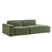 Restore 2-Piece Performance Fabric Upholstered Modular Loveseat Foliage