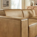 Restore 2-Piece Vegan Leather Modular Loveseat Toast