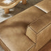 Restore 2-Piece Vegan Leather Modular Loveseat Toast