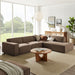Restore 4-Piece Performance Fabric Upholstered Modular L-Shaped Sofa by Modway - view 25