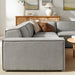 Restore 4-Piece Performance Fabric Upholstered Modular L-Shaped Sofa sectional sofa angle view
