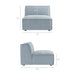 Restore 4-Piece Performance Fabric Upholstered Modular L-Shaped Sofa by Modway - view 20