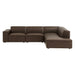 Restore 4-Piece Vegan Leather Modular L-Shaped Sofa by Modway - view 21