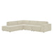 Restore 4-Piece Performance Fabric Upholstered Modular L-Shaped Sofa by Modway - angle view