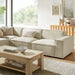 Restore 4-Piece Performance Fabric Upholstered Modular L-Shaped Sofa by Modway - top view