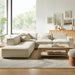 Restore 4-Piece Performance Fabric Upholstered Modular L-Shaped Sofa by Modway - front view