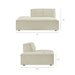 Restore 4-Piece Performance Fabric Upholstered Modular L-Shaped Sofa by Modway - alternate view