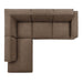 Restore 4-Piece Performance Fabric Upholstered Modular L-Shaped Sofa by Modway - view 24