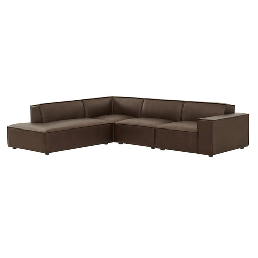 Restore 4-Piece Vegan Leather Modular L-Shaped Sofa by Modway - accessory view