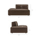 Restore 4-Piece Vegan Leather Modular L-Shaped Sofa by Modway - view 17