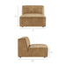 Restore 4-Piece Vegan Leather Modular L-Shaped Sofa by Modway - specifications diagram
