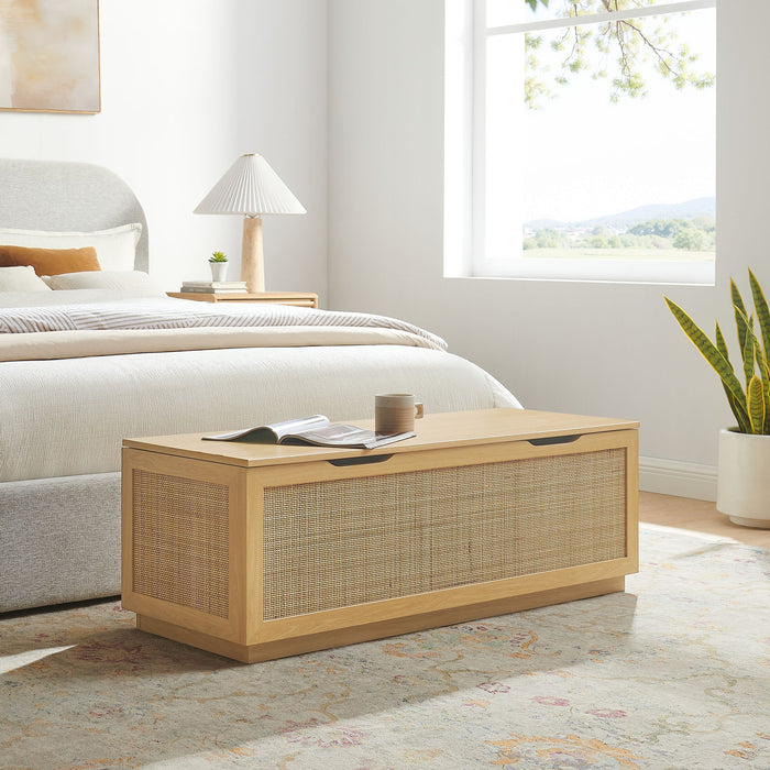Soma Rattan Storage Bench