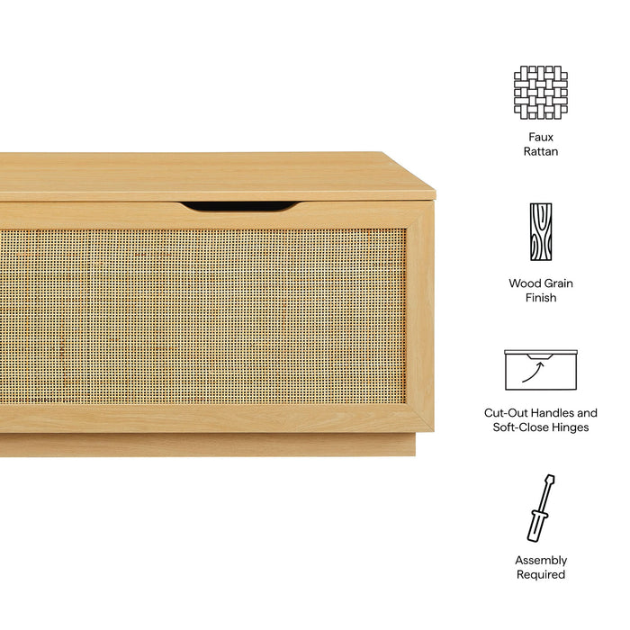 Soma Rattan Storage Bench
