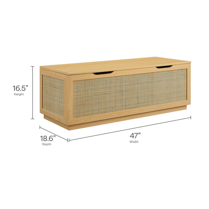 Soma Rattan Storage Bench
