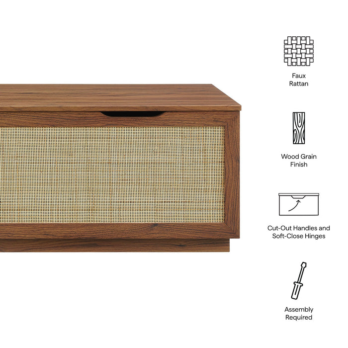 Soma Rattan Storage Bench