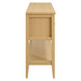 Soma 62 Inch Rattan Console Table Oak