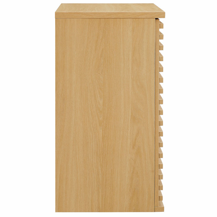 Modway Render Wall Mounted Bathroom Cabinet Storage Shelf - Lifestyle View